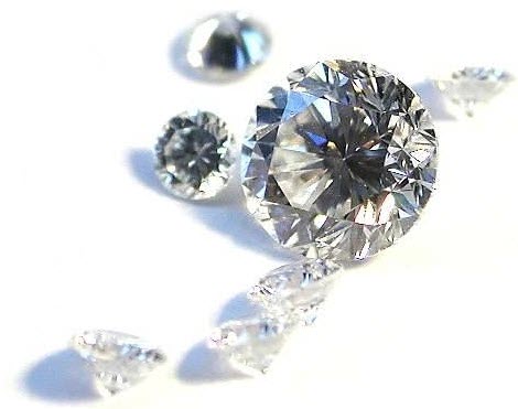 Different Sized Diamonds